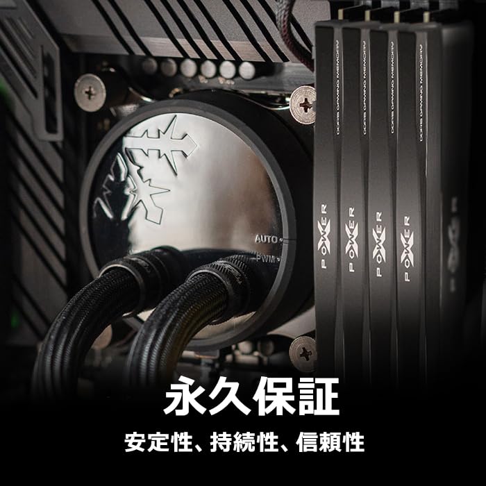 Silicon Power DDR5 64GB Zenith 6000MHz CL30 UDIMM Desktop PC Memory DRAM SP064GXLWU60AFDE Black (2x32GB) (PC5-48000) 288-pin 1.35V