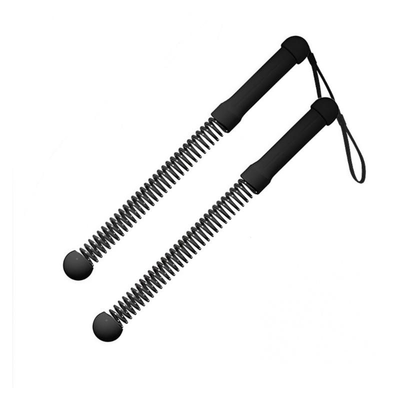 2Pcs Strength Training Rod Ergonomic Flexible Spring Arm Strength Expander Sports Fitness Equipment Battle Rope
