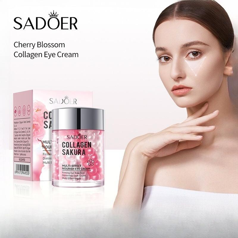 Sakura Collagen Eye Cream 60g SADOER Hydrating Nourishing Moisturizing Eye Cream