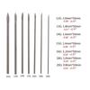 20Pcs/set Stainless Steel Body Piercing Needle 12G/13G/14G/15G/16G/17G/18G/19G/20G Hollow Mixed Piercing Needle Tool