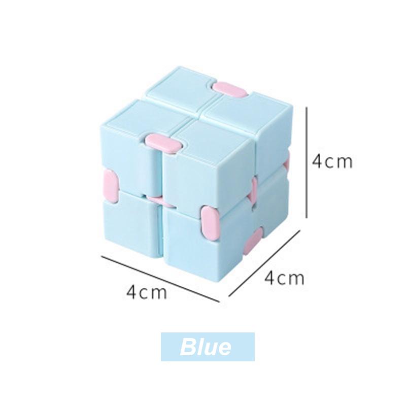 Magická puzzle kostka, antistresové hračky pro dospělé, nekonečné otočení, zábavná kostka, senzorické hračky pro děti, speciální potřeby, vánoční dárky