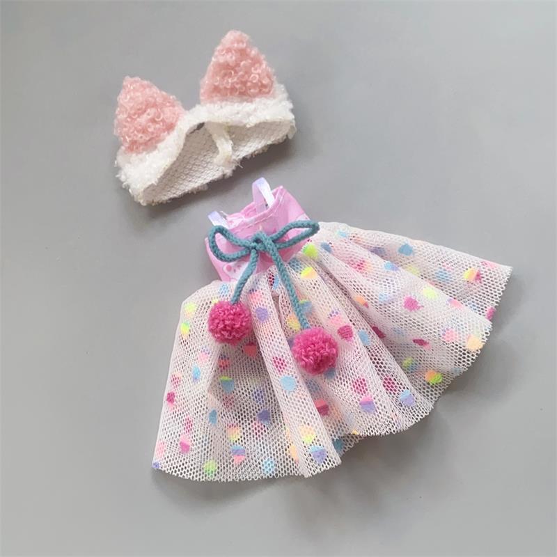 16cm Doll's Clothes Animal Suit for 1/8 Dress Up Acssories Ob11 Clothes Suit