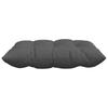 Seat Cushions 4 pcs Dark Grey 40 x 40 x 6 cm Fabric