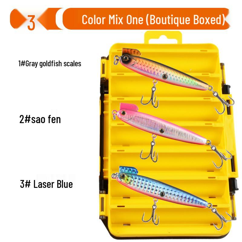 

Острая курица карандаш воблер: Дальнобойная, универсальная приманка для пресноводной и морской рыбалки (Судак и морской окунь). 18g