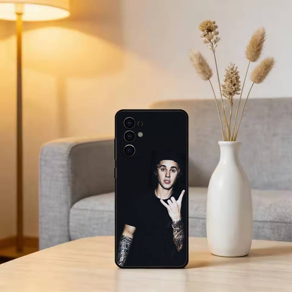 S-Singer Beliebers Phone Case Black Silicone Soft For Samsung S25,S24,S21,S22,S23,S30,Ultra,S20,Plus,Fe,Lite