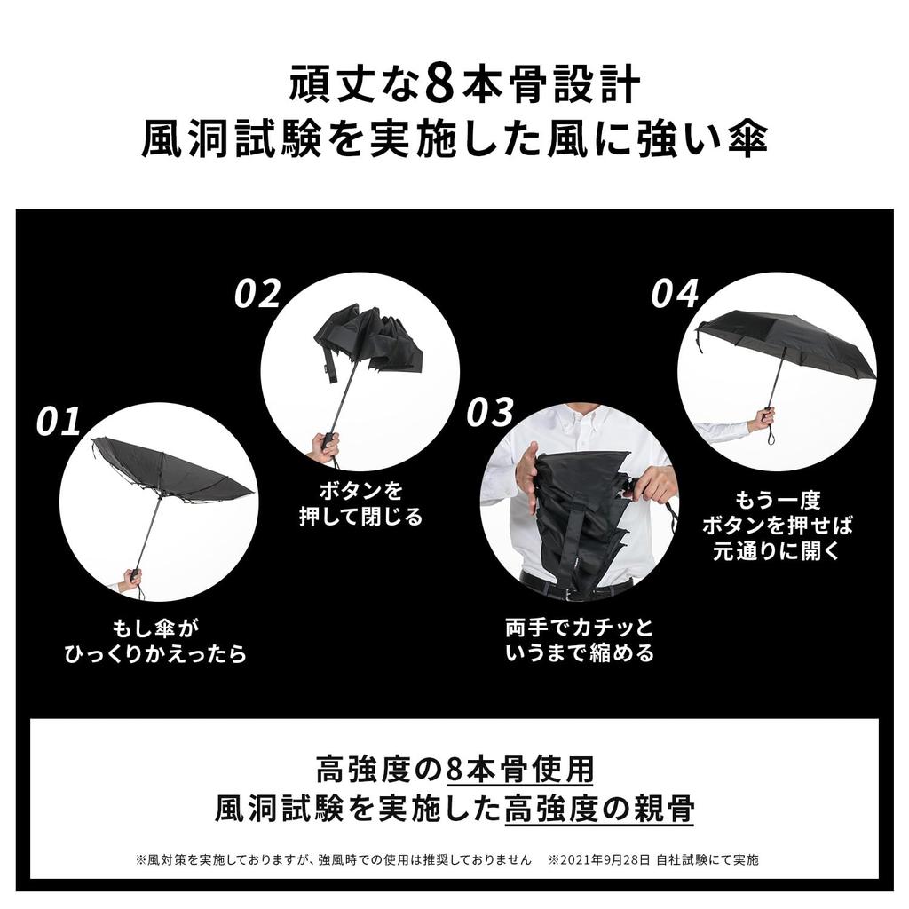 Knirps Navy Folding Umbrella Warranty 99cm Diameter 8 Automatic Umbrella Model by German Brand Knirps I.220 (5-Year / / Ribs) One-Touch Open/Close
