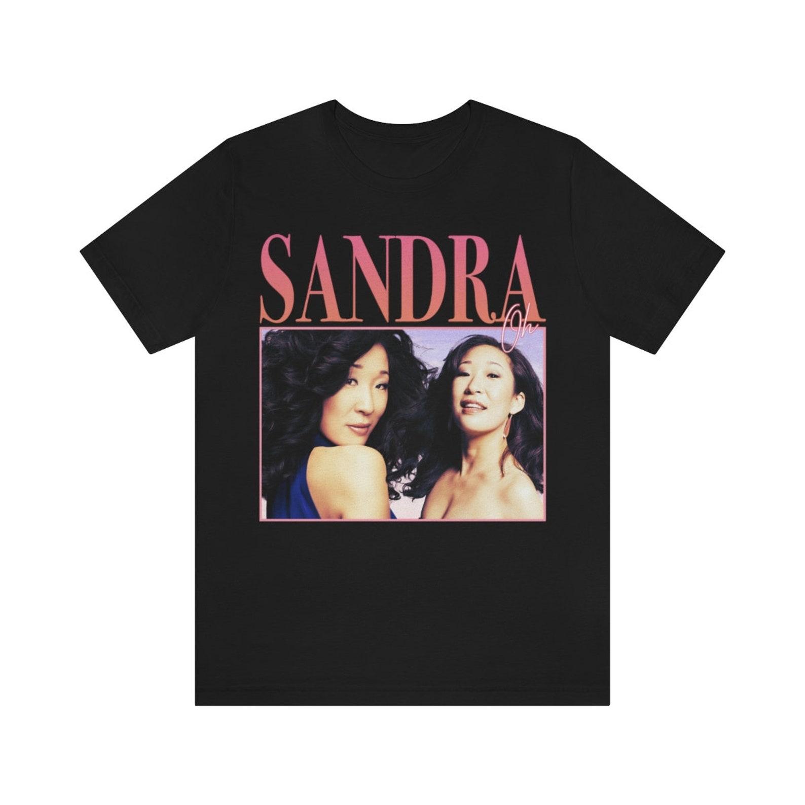 90 s Retro style T-shirt Sandra Oh 4XL