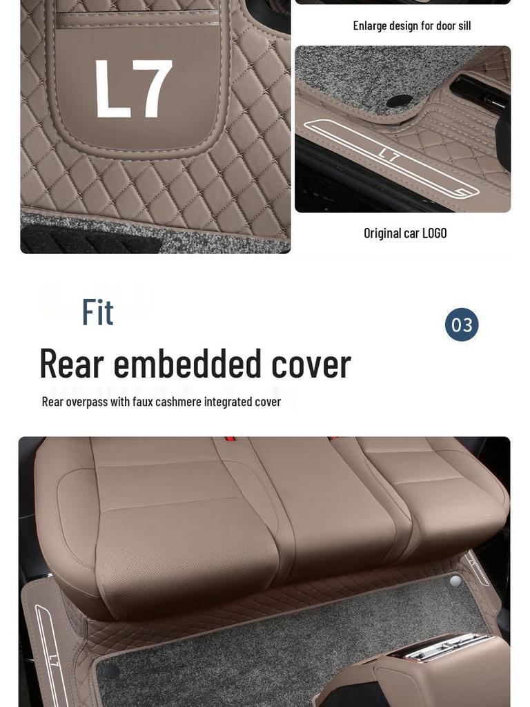 Li Auto L7 Floor Mats: Custom Fit Car Accessories for Interior Decoration