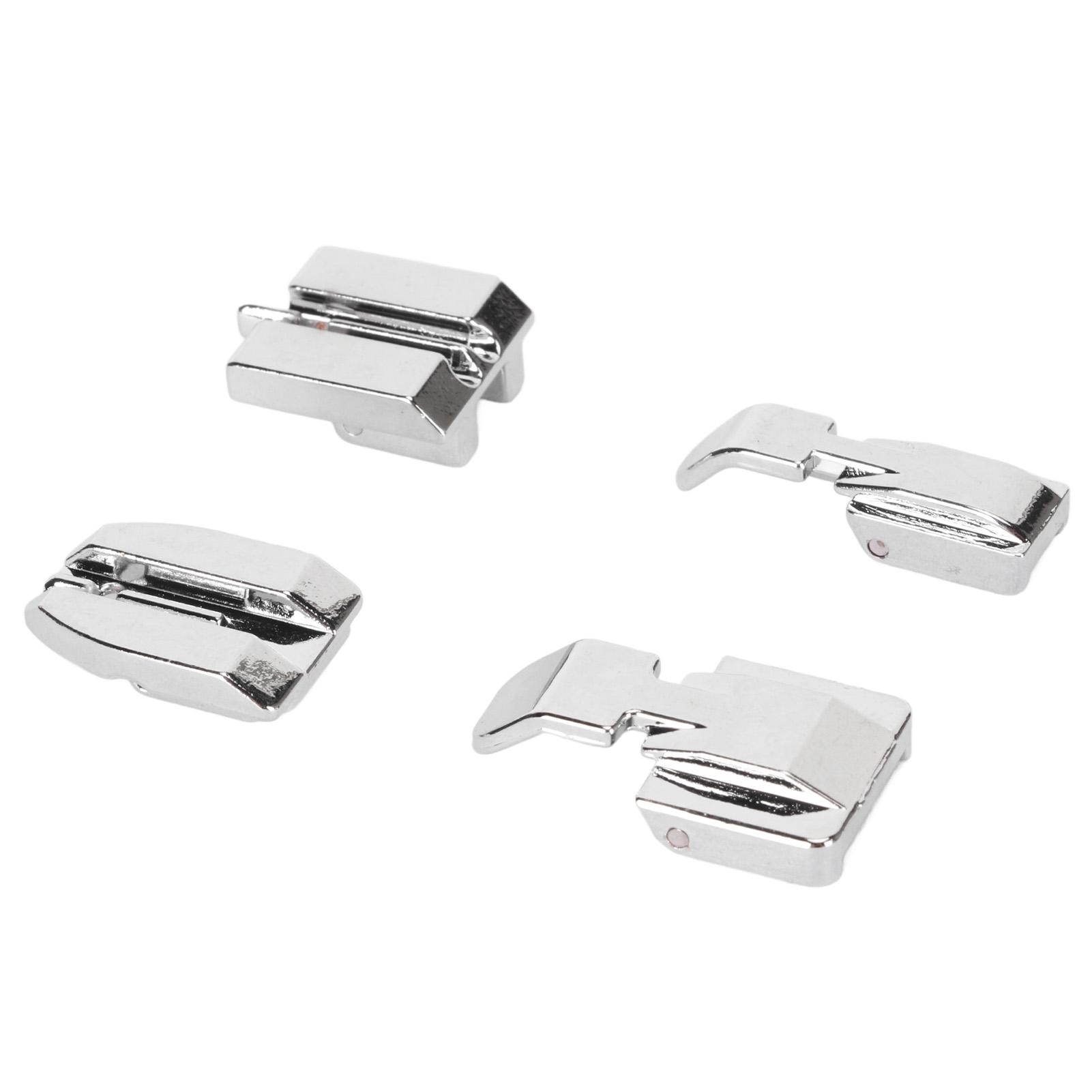 

4 шт. лапка для молнии, параллельные канавки, простота в эксплуатации, краевой дизайн, лапка для молнии для машин с низким хвостовиком