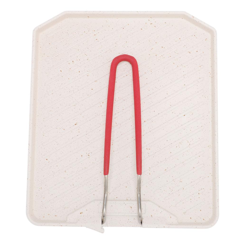 Grilovací pánev se sklopnou rukojetí Hliníková slitina Nepřilnavá Kempingová grilovací deska pro vnitřní i venkovní použití