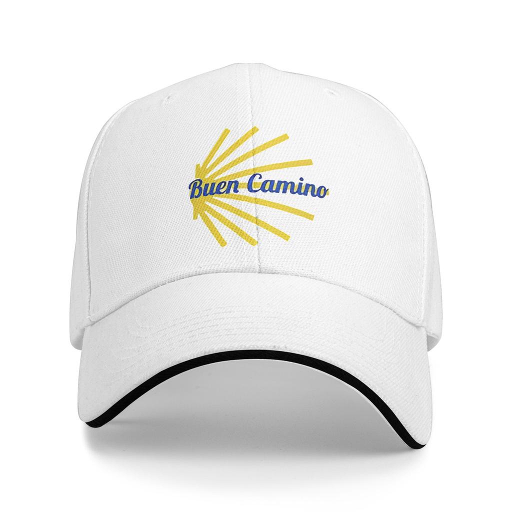 Buen Camino Santiago Baseball Cap Unisex Women Design Trucker Hat Summer Casual Hiking Fishing Adjustable Snapback Cap