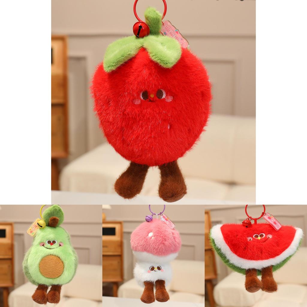 Plush Hamburger Keychain With Pp Cotton Filling For Kids And Teens