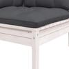 8 Piece Garden Lounge Set with Cushions Solid Pine Wood