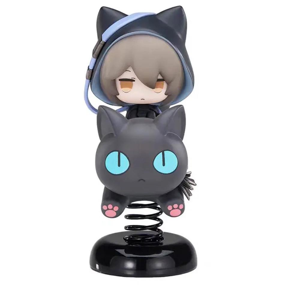 Original APEX-TOYS Arknights Happy Shake Phantom Q-Version Wobbler 10CM PVC Anime Figur Sammlerstück Spielzeug für Jungen Geschenk