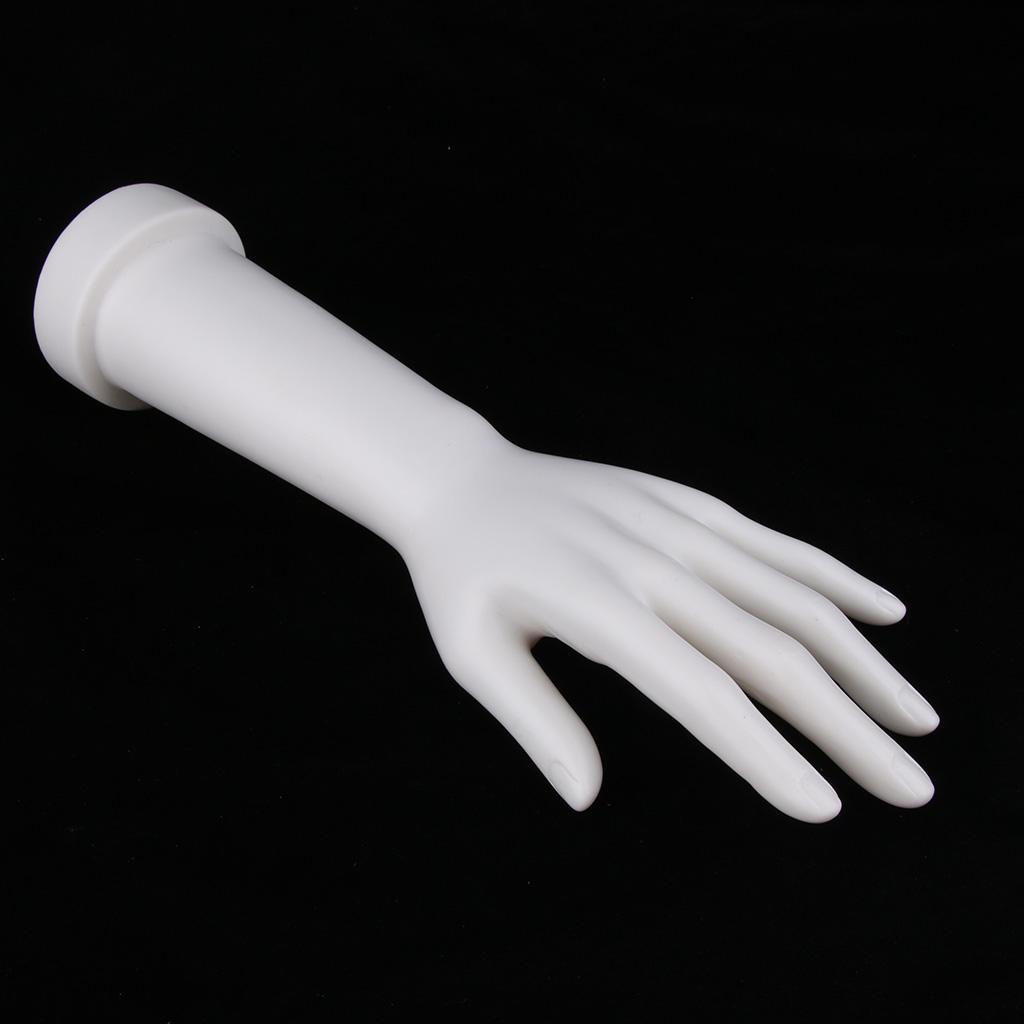 

Ручная подставка для ювелирных изделий Женский манекен Модель Реквизит Белый левый Left белый