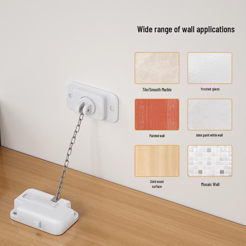 Adjustable Childproof Safety Lock - No-Drill Window & Fridge Protection