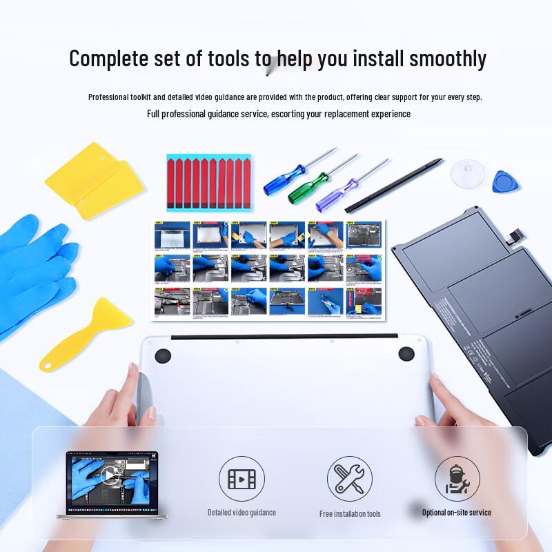 Jinggebao Replacement Battery for Apple MacBook Air