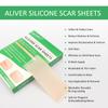 4 Sheets Scar Removal Patch Reusable Silicone Therapy Scar Repair Patch Long-lasting Sticker