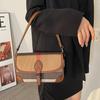 Fashion Plaid Women's Bag Small Armpit Bag Wide Shoulder Strap Summer Single Shoulder Crossbody Bag 2026 New Bag