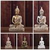 Sitzende Meditation Sandstein Buddha Grüne Sandstein Buddha Statue Zen Ornament Schreibtisch