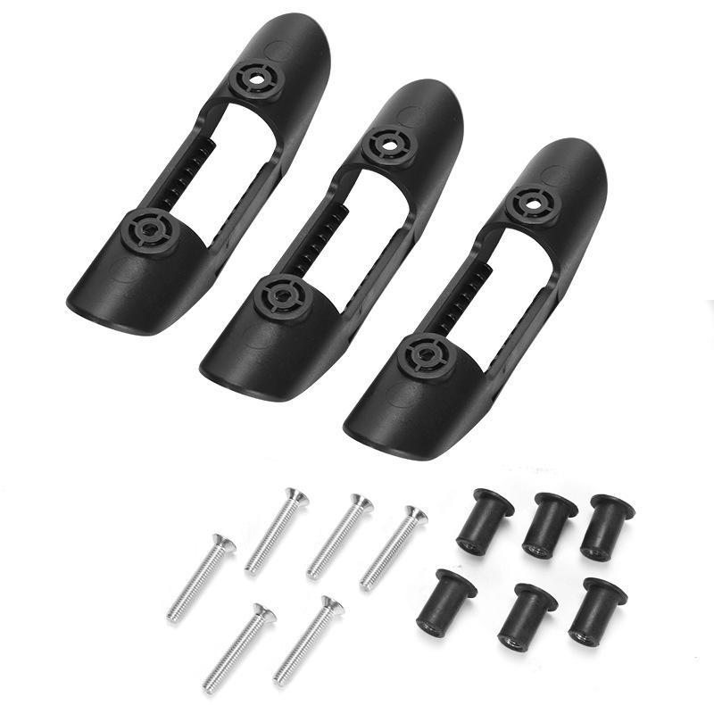 Kayak Canoe Paddle Clip Fishing Boat Oars Deck Mounted Holder Paddle Keeper With Screws Nuts For Kayak Paddle Board Water Sport