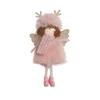 New Year Gift Angel Girl Christmas Ornament Merry Christmas Car Pendant Plush Angel Doll Pendant