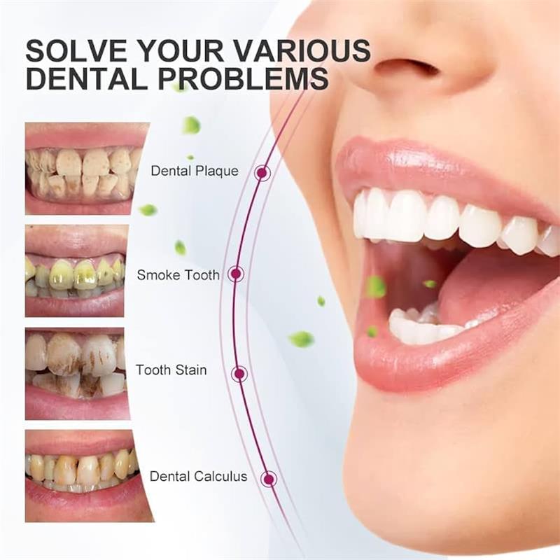 Teeth Whitening Powder Reduce Plaque Stain Deep Clean Oral Cleaning Fresh Breath Toothpaste Protect Gum Oral Care Tools