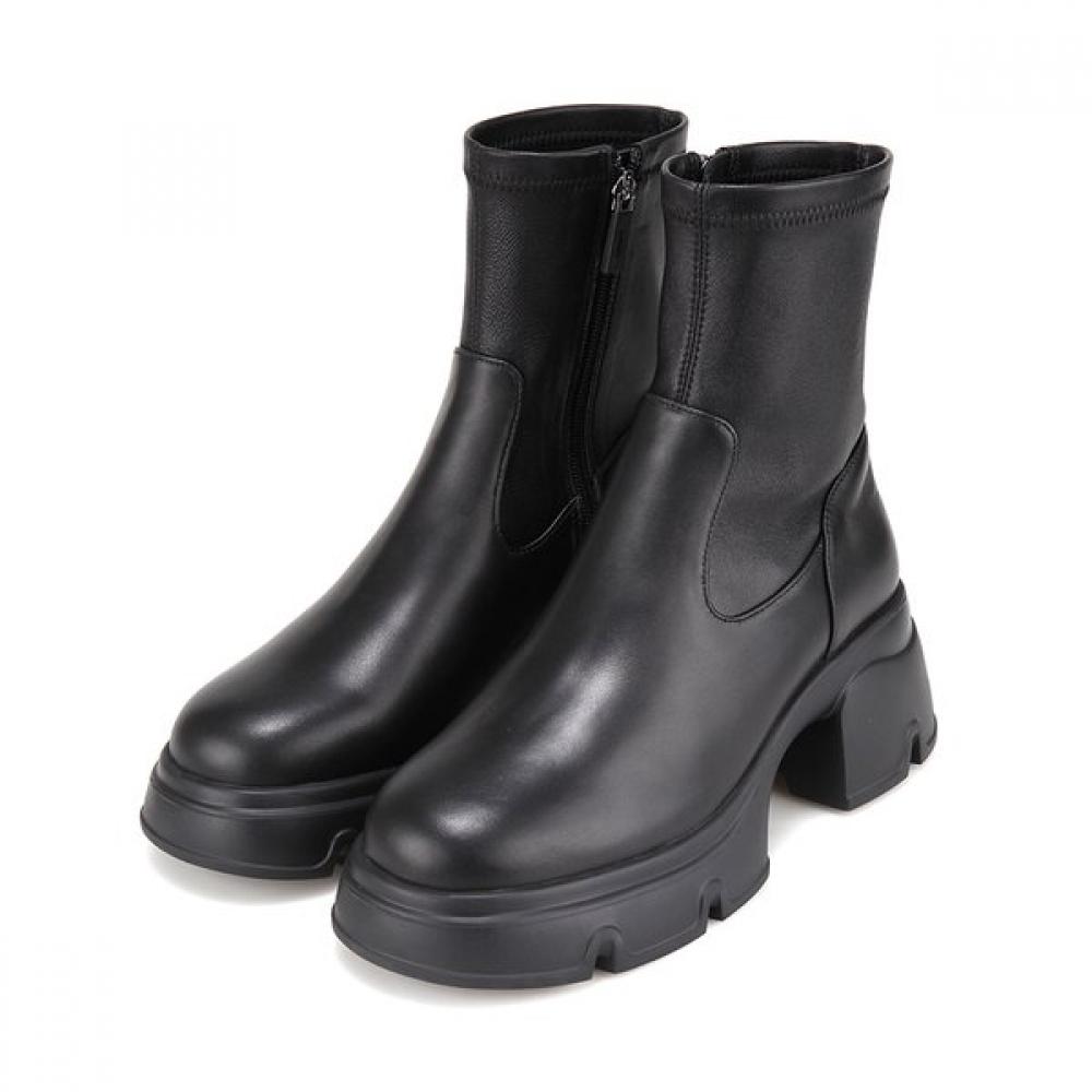 Barbara Кожаные Растягивающиеся Формованные Ботильоны на Каблуке 6 см Bbi831bk 250mm 16100₽