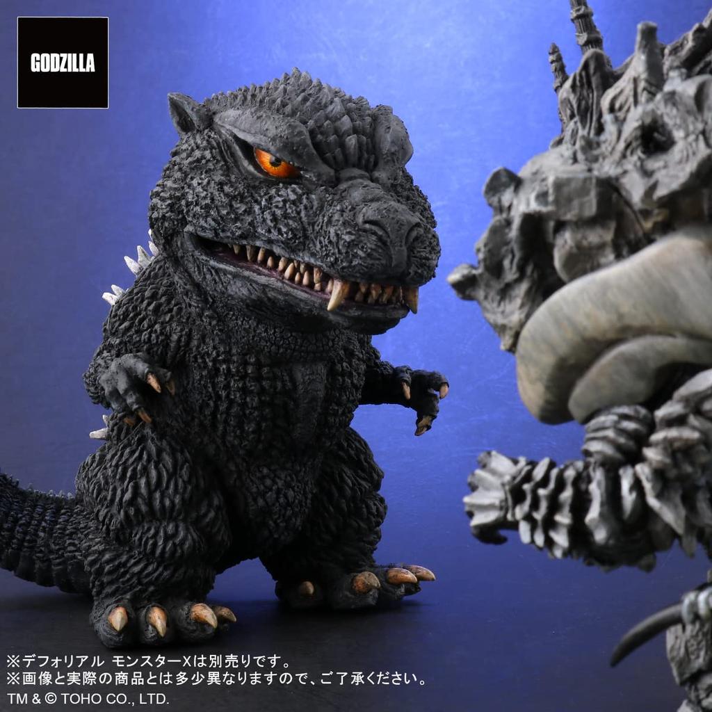 Godzilla General Distribution Version Height 140mm PVC Painted Finished Figure X-Plus Defo-Real (2004) Approx. Non-scale