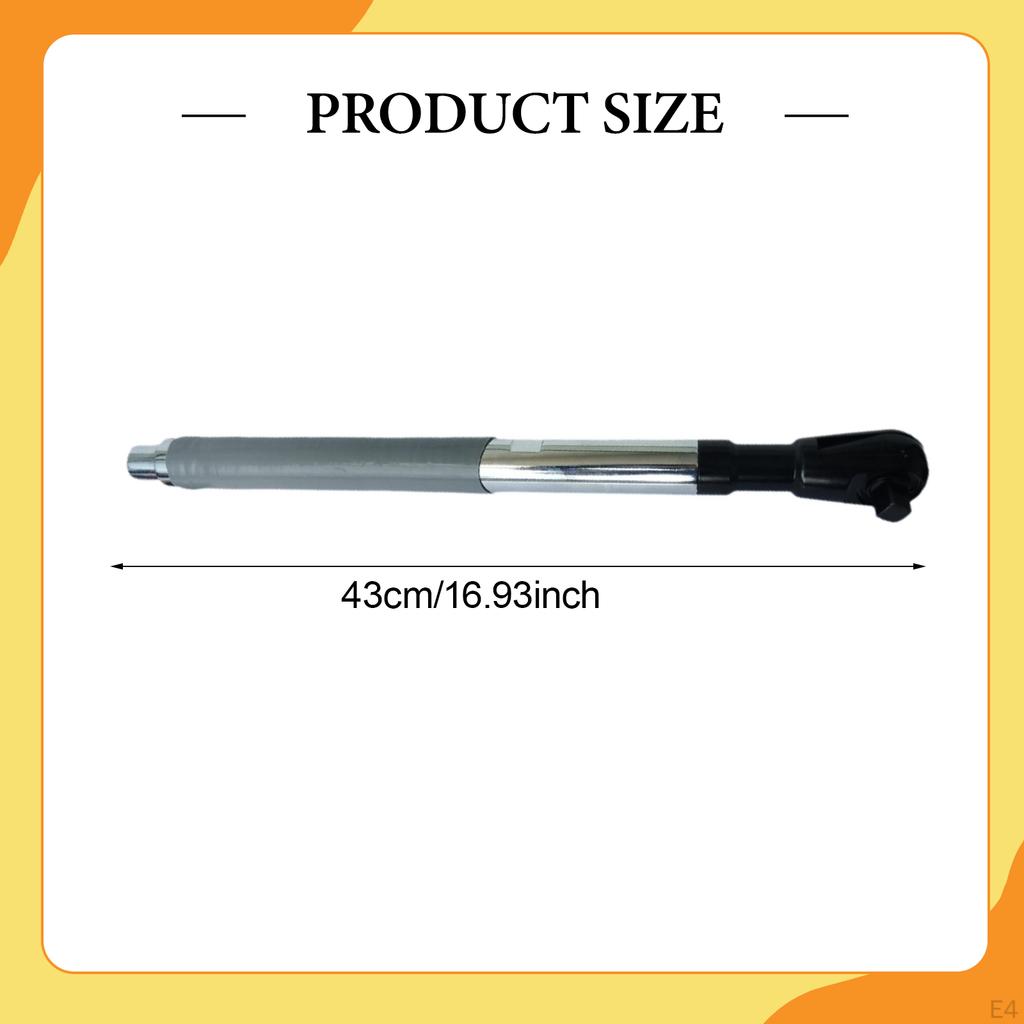 1/2 Inch Offset Extension Wrench, Impact Wrench Extension, 43 Cm Universal for