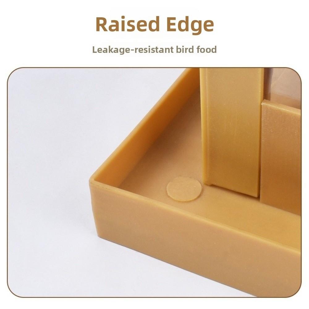 Rain-Resistant Hanging Bird Feeder Windproof Bird Food Container Bird Feeding Station  Yard