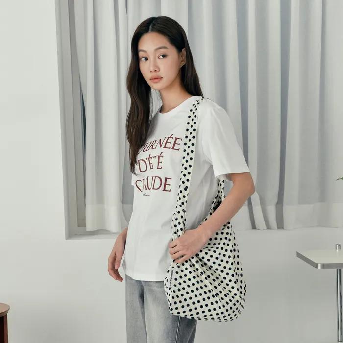 [ON][W][Laptop Capacity] Patterned Shoulder Eco Bag - 4 colors M1BG00A1