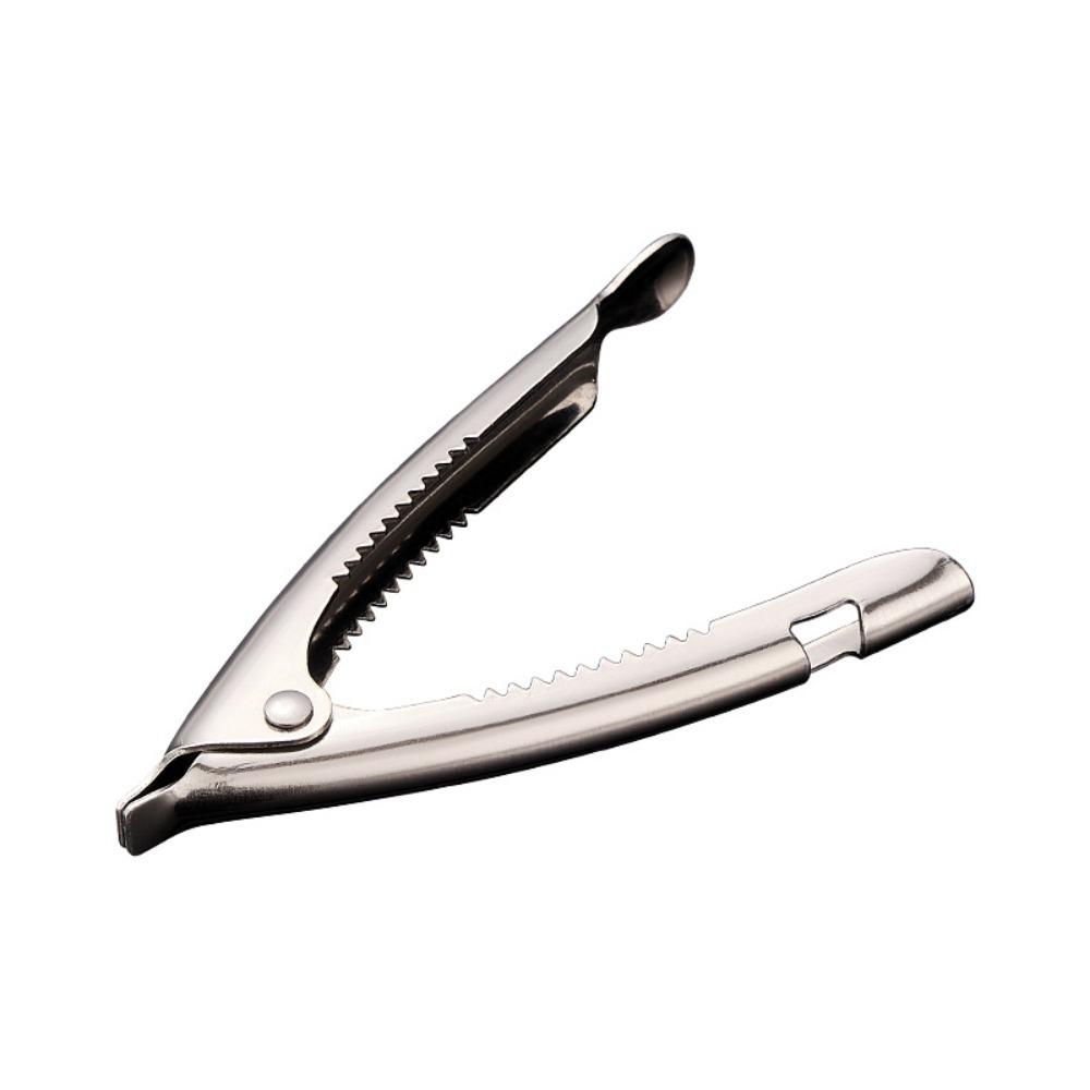 2pcs Stainless Steel Blood Clam Clip Rust-free Nuts Pliers Oyster Shell Opening Clamps  Scallop