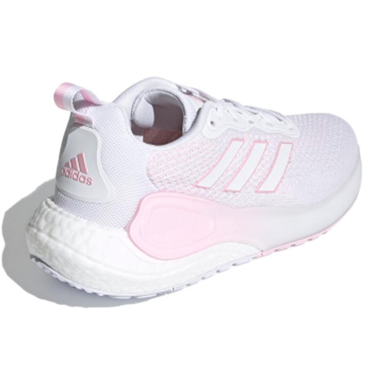 New Adidas Lavarun 'White Clear Pink' H05039