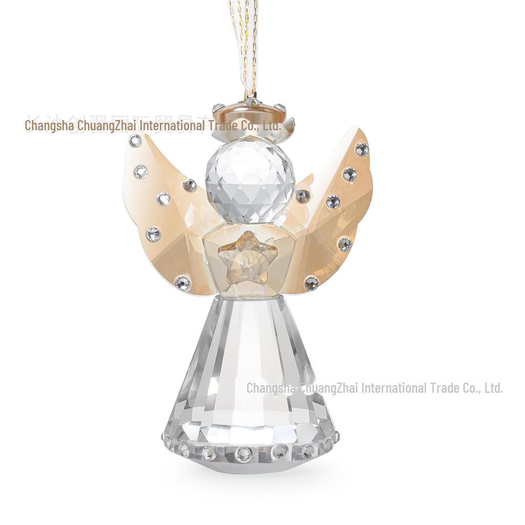 Crystal Angel Ornament - Creative Gift for Birthdays and Weddings