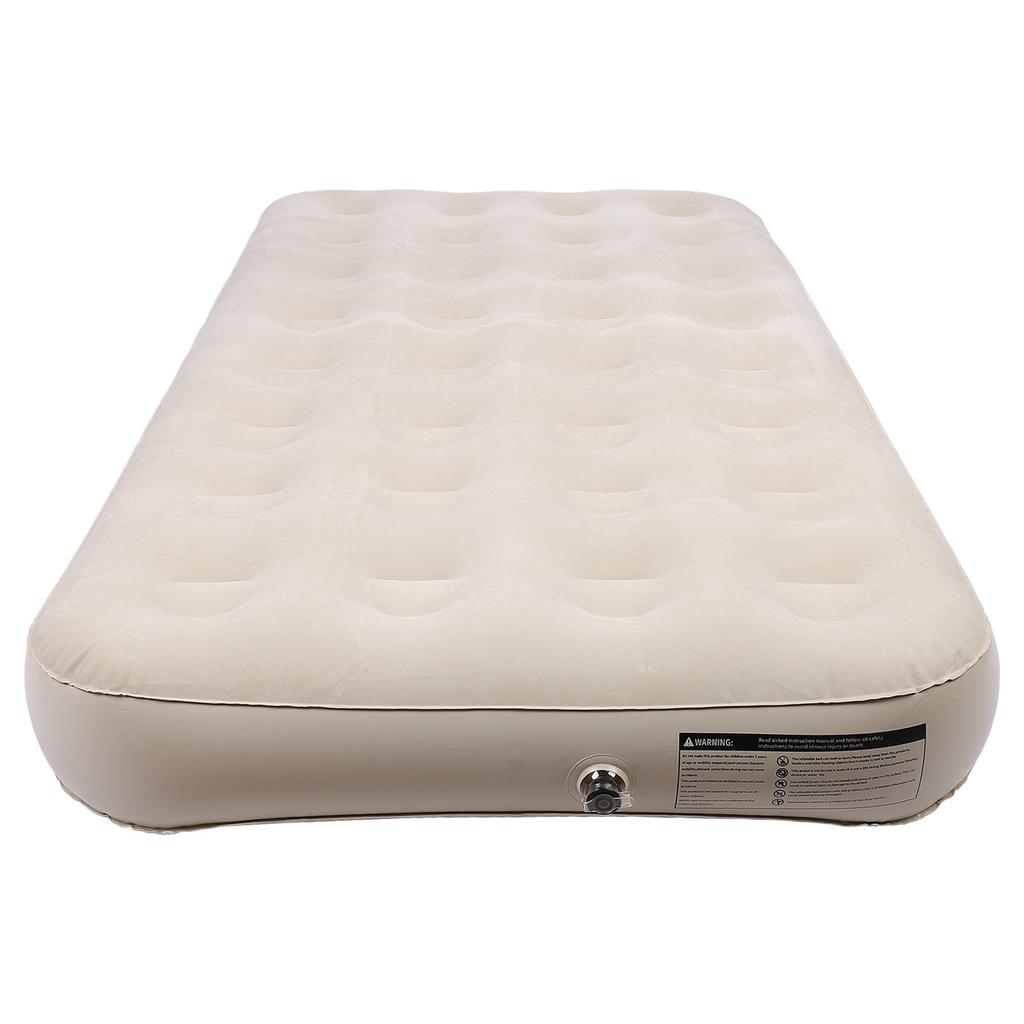 Inflatable Mattress with Electric Pump Blow Up 550lb Weight Capacity Portable for Guest Outdoor
