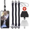 Anti-theft Telescopic Spring Lanyard Anti Lost Wrist Safety Tether for Mobile Phones Accessories Phone Gasket Hanging Neck Rope