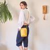 Suin Leather Phone Crossbody Bag_Yellow