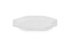 Le Creuset Octagonal Plate, 28cm, White, Heat and Cold Resistant, Microwave and Oven Safe [Official Japanese Product]
