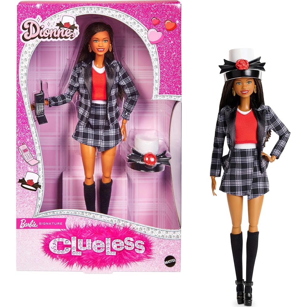 

Barbie Clueless Dionne 30th Anniversary Signature Black Doll Playset for Role Play Ages 6 and Up