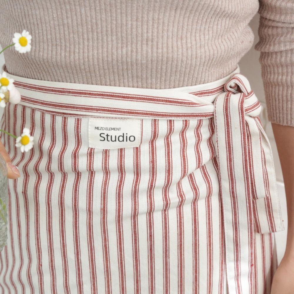 Anti Fouling Waist Apron Elegant Cafes Apron Home Use Cooking Half Apron  Restaurant