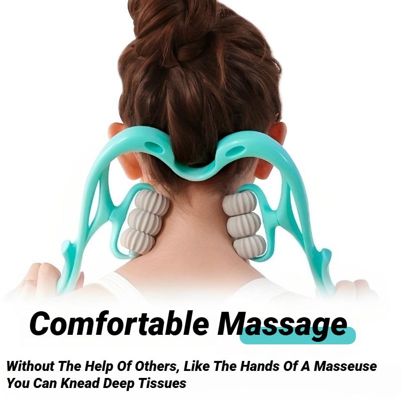 Halswirbel Schulter- und Nackenmassage Heim-Handmassagegerät Handliches Klemmgerät Knet-Entspannungsartefakt