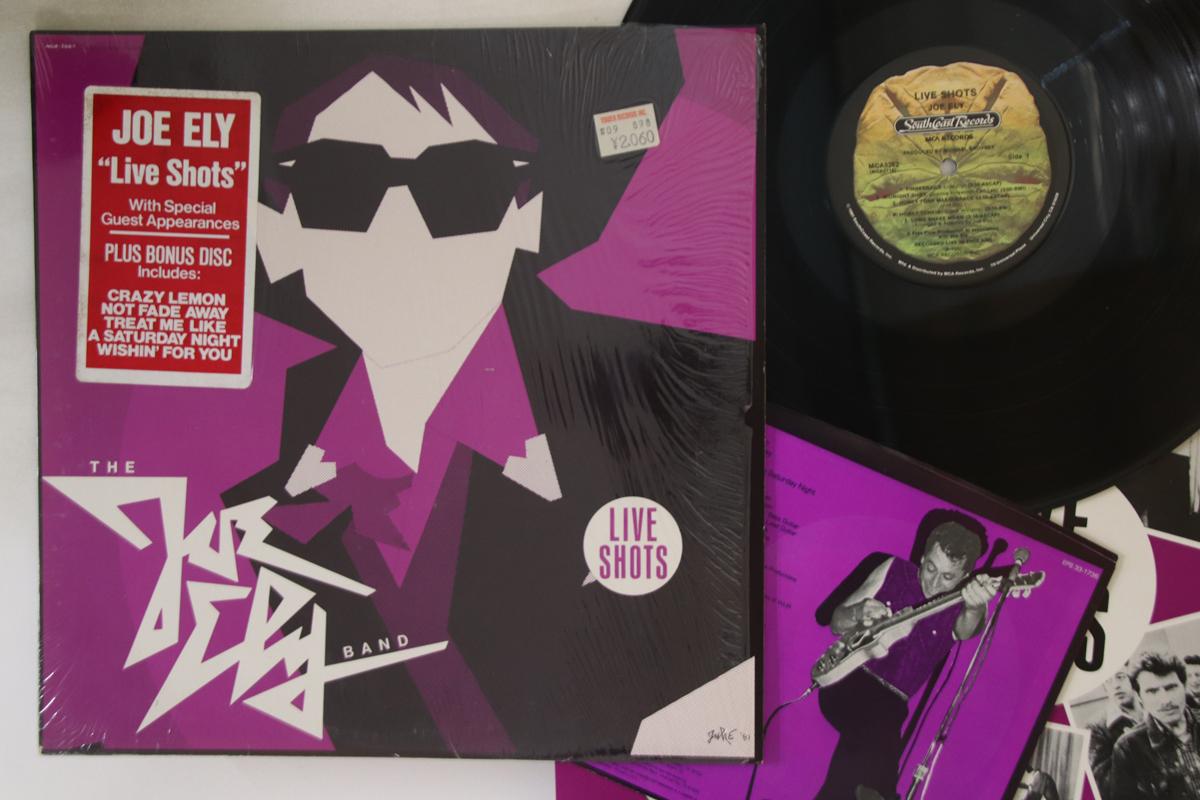 

LP Record JOE ELY - Live Shots MCA5262 SOUTHCOAST 1981 US Rock Used