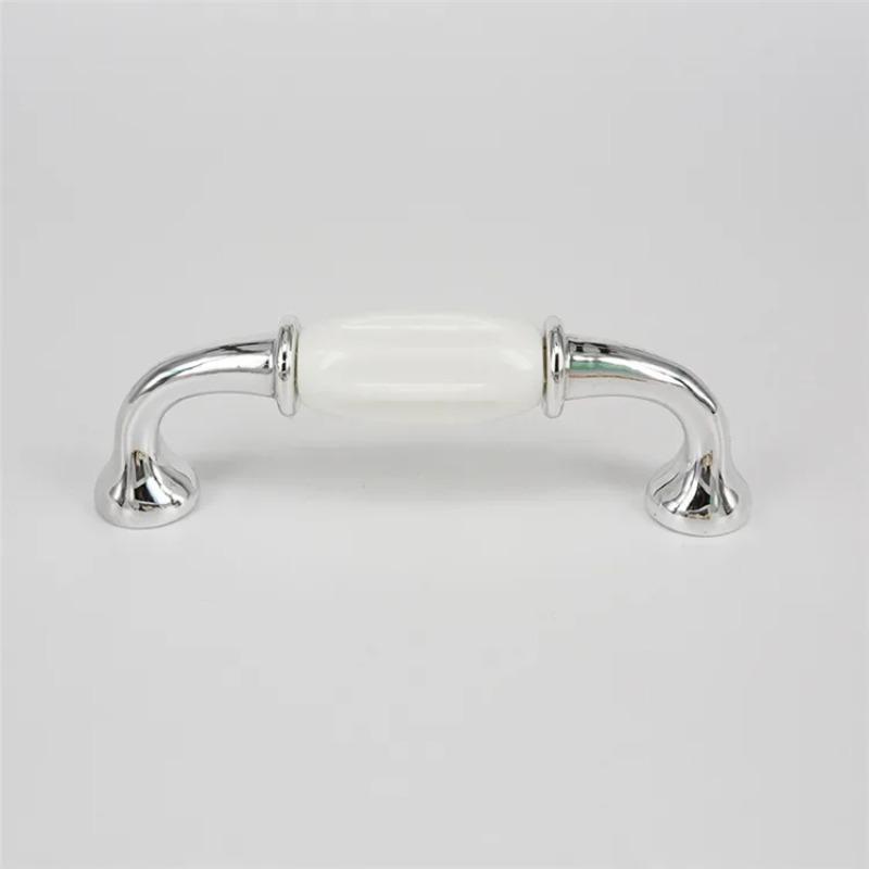 2PC Rural Style Plastic Handle Home Decoration Wardrobe Door Cabinet Handle Simple Furniture Drawer Handle