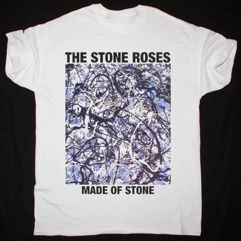 THE STONE ROSES Made Of Stone Graphic Print White s Unisex AHN02269 Unisex T-Shirt S