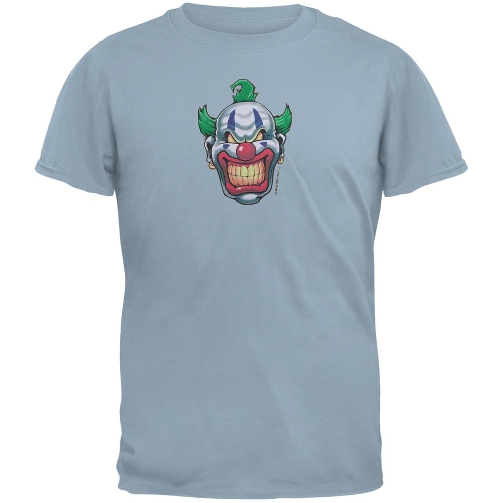 Joker Grinning Light Blue Adult T-Shirt S разноцветный