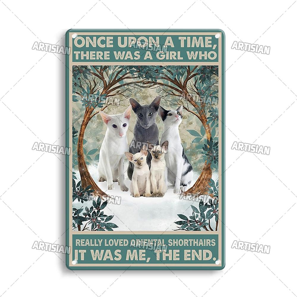 Artisian Black Cat Retro Metal Plaque Funny Pet Vintage Decorative Tin Sign Wall Decor Garage Bar Pub Club Kitchen Home Man Cave