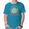 Unisex Crew Neck T-Shirt Friendly Reminder Graphic Short Sleeve Casual Tee