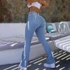 Damen Farbe Lässige Modehose, Farbe Vielseitig Schlanke Passform Jeans