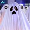 Morytrade Geisterponcho Cosplay Geist Halloween Umhang Einfach Anziehen Kostüm Kinder (130cm)